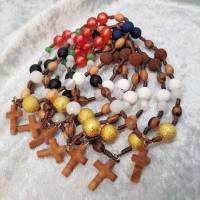 Gebetskette "Perlen des Glaubens", christlicher Schmuck Bild 1