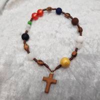 Gebetskette "Perlen des Glaubens", christlicher Schmuck Bild 4