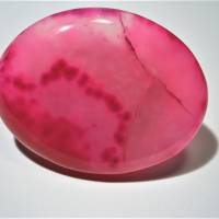 Ring pink rosa mit 52 x 42 Millimeter großem Achat Stein oval handmade Geschenk Muttertag statementschmuck Bild 5