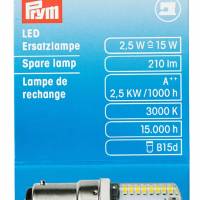 Ersatzlampe für Nähmaschine Bajonettgewinde LED Prym Bild 2