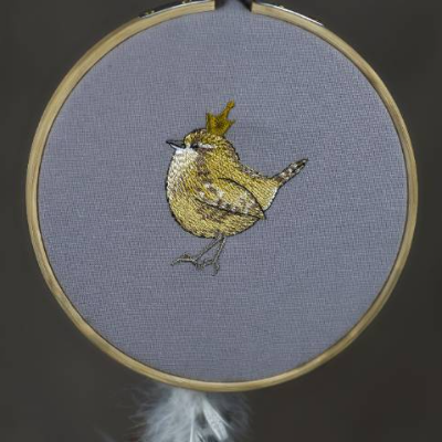 Stickdatei Zaunkönig