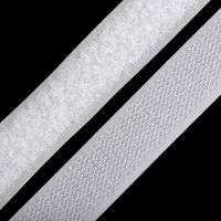 Klettverschluss Klettband  selbstklebend Haken u. Schlaufen 25 mm weiß (1m/3,00 €) Bild 2
