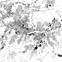 Stadtplan REMSCHEID - Just a Map I Digitaldruck Stadtkarte citymap City Poster Kunstdruck Stadt Karte Bild 3