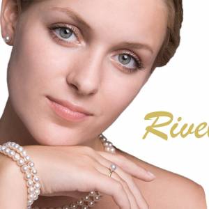 Y-Kette Perlen weiß creme, Silber 925, Swarovski Steine, Schmucketui, Perlenkette, Hochzeit Schmuck, Halskette Perlen Bild 9