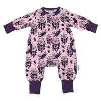 Baby Mädchen Frühchen Overall Jumpsuit Einteiler Schlafanzug "Traumfänger" in vielen Größen, Geschenk Geburt Bild 1