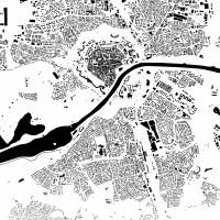 Stadtplan INGOLSTADT - Just a Map I Digitaldruck Stadtkarte citymap City Poster Kunstdruck Stadt Karte Bild 3