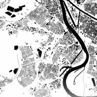 Stadtplan LUDWIGSHAFEN - Just a Map I Digitaldruck Stadtkarte citymap City Poster Kunstdruck Stadt Karte Bild 3