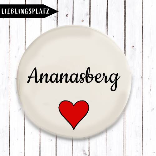 Ananasberg Button