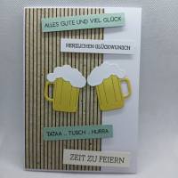 Geburtstagskarte, Glückwunschkarte Bier, Männerkarte Bild 5