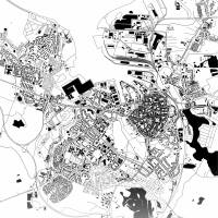 Stadtplan WISMAR - Just a Map I Digitaldruck Stadtkarte citymap City Poster Kunstdruck Stadt Karte Bild 4