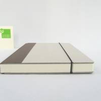 Skizzenbuch, Büttenpapier, dunkel-braun, 24,5 x 17 cm, , Notizbuch, handgefertigt Bild 3