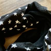 Rundschal - Sterne - für Damen - schwarz Bild 3
