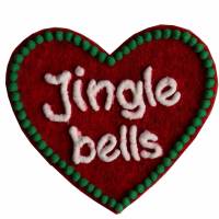 Magnet Jingle Bells für den Kühlschrank - Kühlschrankmagnete mit Spruch oder Name - Markierer magnetisch Bild 1