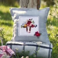 Stickdatei Kuh für die großen Rahmen und Knebelknopfverschluss Bild 2