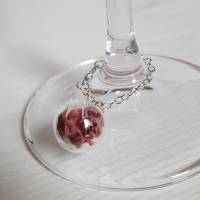 Weinglasmarkierer für Romantikerinnen, 4er Set Bild 3