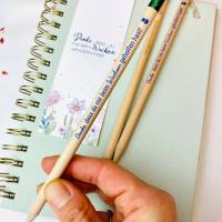 Bleistifte mit einer Blumensamenmischung - Geschenk für Erzieherin / Tagesmutter Bild 1