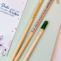 Bleistifte mit einer Blumensamenmischung - Geschenk für Erzieherin / Tagesmutter Bild 5