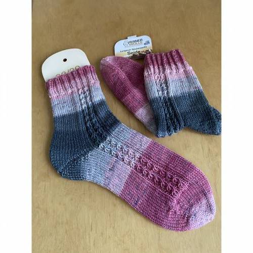 Handgestrickte Socken Gr. 38/39