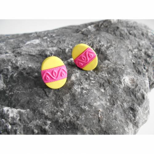 Ei Ei Ei witzige Eier    Ohrstecker Ohrringe  