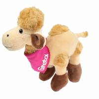 Kuscheltier Kamel braun 23cm mit Namen am Halstuch - Personalisierte Schmusetiere für Jungen und Mädchen Bild 3
