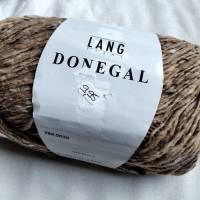 50g Lang Yarns Donegal, Fb. 39, dunkelbeige, Tweed Bild 1