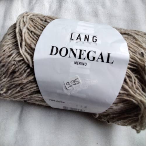 50g Lang Yarns Donegal, Fb. 96, beige, Tweed