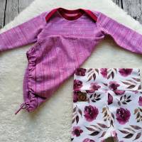 Gr. 56 Baby Set / Tunika / Shirt / Pullover mit Leggins / Hose – Mädchen Bild 2