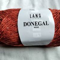 50g Lang Yarns Donegal, Fb. 59, orange, Tweed Bild 1