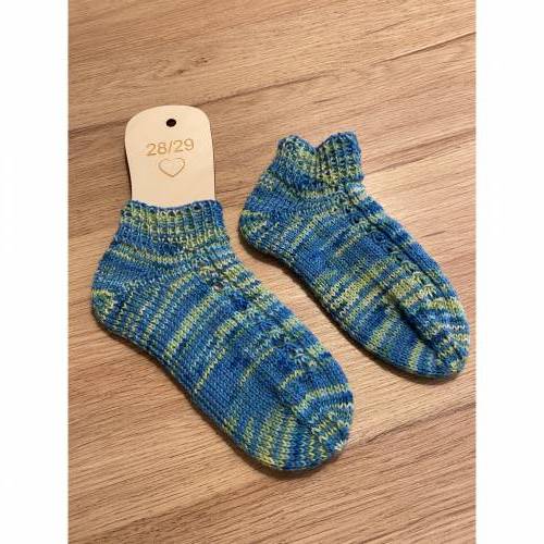 Handgestrickte Socken Gr. 28/29