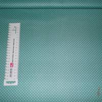16,00 EUR/m Meterware Spot on - helles petrol teal Makower Designerstoff für Kissen Decken Taschen Kleidung Bild 2