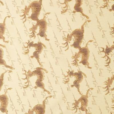 Deko-Stoff Hirsch creme