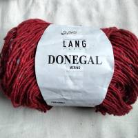 50g Lang Yarns Donegal, Fb. 61, hellrot, Tweed Bild 1