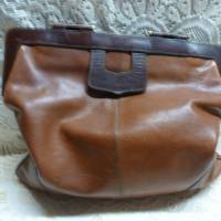 Vintage Leder- Handtasche - Original bettina  Bild 2