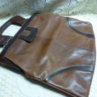 Vintage Leder- Handtasche - Original bettina  Bild 4