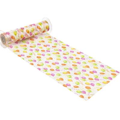 Deko-Stoff Ballons Orange