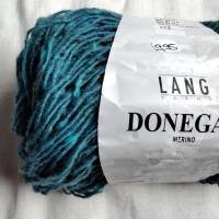 50g Lang Yarns Donegal, Fb. 88, petrol, Tweed Bild 3