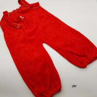 Vintage Baby Strampler in rot, Nicki, Größe 86 Bild 1