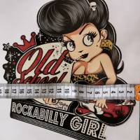 Rockabilly Girl,  Vintage-Sticker Bild 3