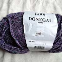 50g Lang Yarns Donegal, Fb. 45, lila, Tweed Bild 1