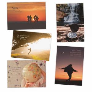 20 Postkarten Set zum Thema: LEBEN - DIN A6 Bild 8