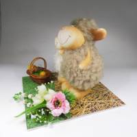 Fröhliche Ostergrüße - Tischdeko oder Geldgeschenk zu Ostern Schafe , Schäfer - Ostereier Bild 5
