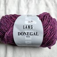 50g Lang Yarns Donegal, Fb. 65 pink/lila, Tweed Bild 1