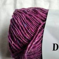 50g Lang Yarns Donegal, Fb. 65 pink/lila, Tweed Bild 3