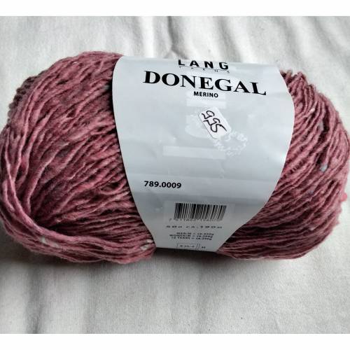 50g Lang Yarns Donegal, Fb. 09, altrosa, Tweed