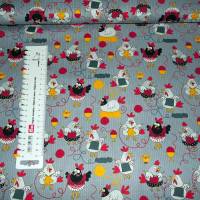 19,00 EUR/m Meterware Timeless Treasures strickende Hühner US-Designerstoff für Kissen Decken Taschen Strickbeutel Bild 3