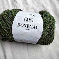 50g Lang Yarns Donegal, Fb. 98, dunkelgrün, Tweed Bild 1