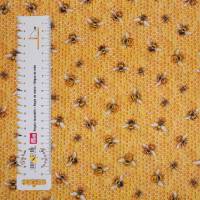 19,00 EUR/m Meterware Bienen mit Waben Robert Kaufmann US-Designerstoff Accessoires Kissen Decken Taschen Bild 1