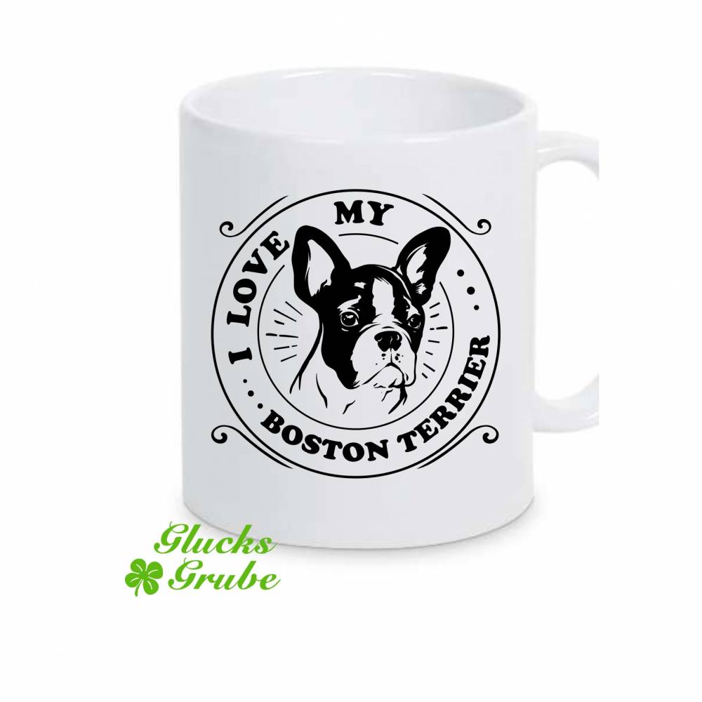 Tasse Boston Terrier Bild 1