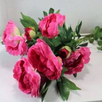 Pfingstrose pink, Deko Blumen, Floristikbedarf Bild 4