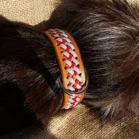Hundehalsband mit 2 farbiger Flechtung (HH 29) Bild 7